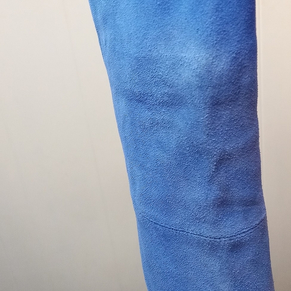 ZigiNY LEATHER High Boots Sky Blue or Chocolate Brown| 8 US - Picture 10 of 13